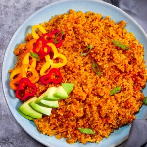 Jollof Quinoa