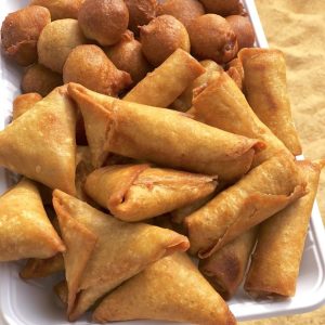 1 tray of finger food