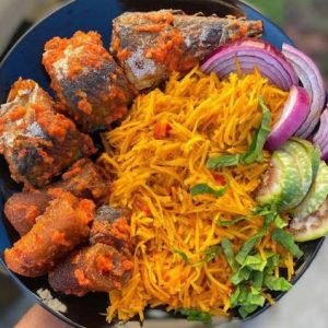 Abacha, kpomo and fish center
