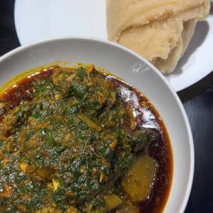 Afang with poundo