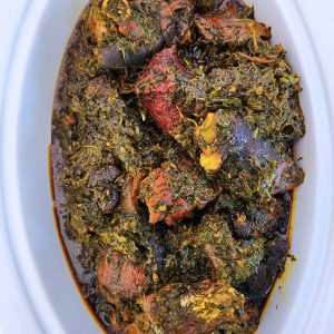 afang with fish