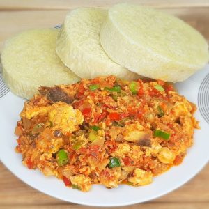 boiled yam
