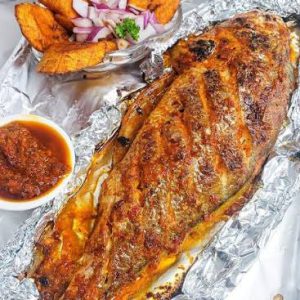 Full croaker fish -big-